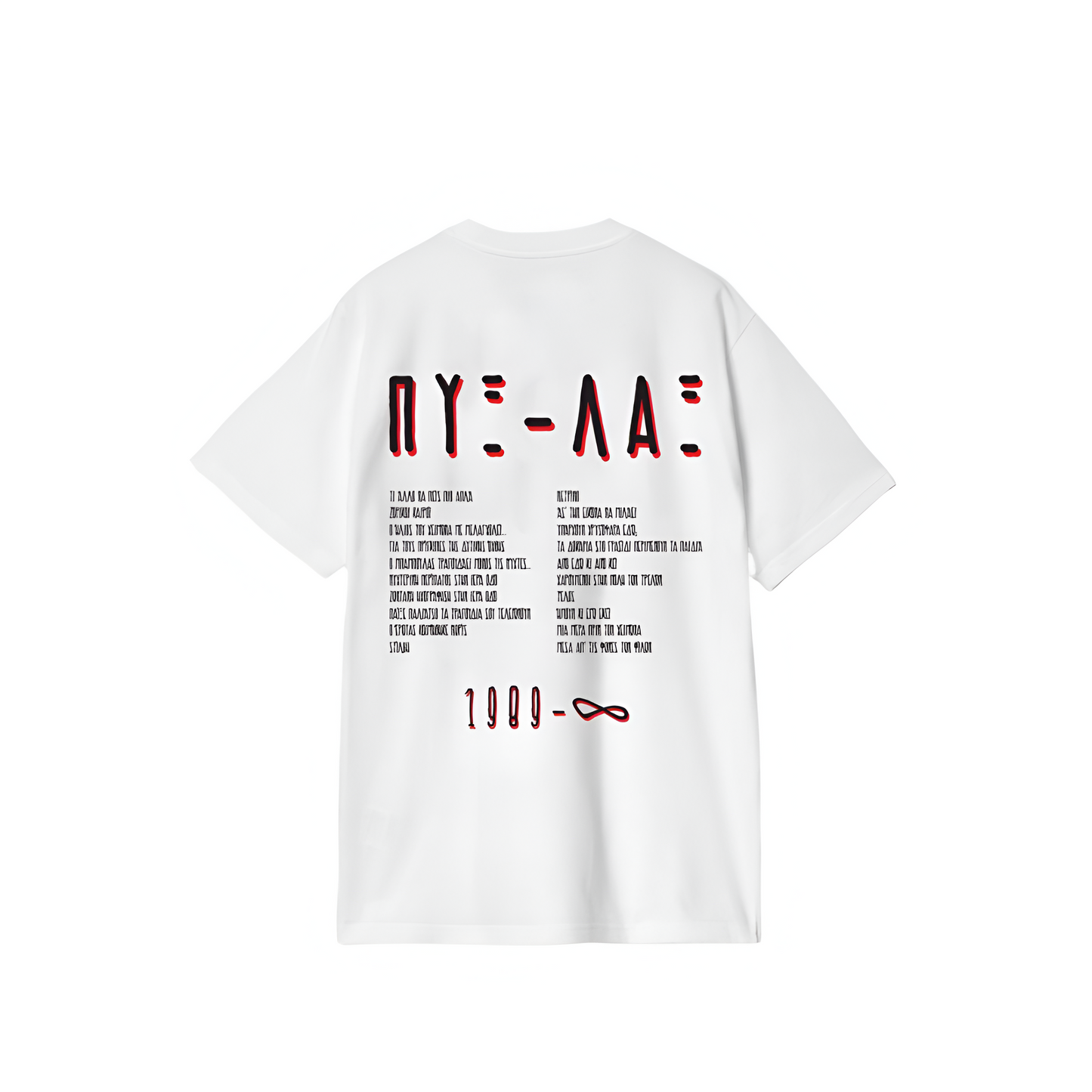 T-shirt "1989-∞" White